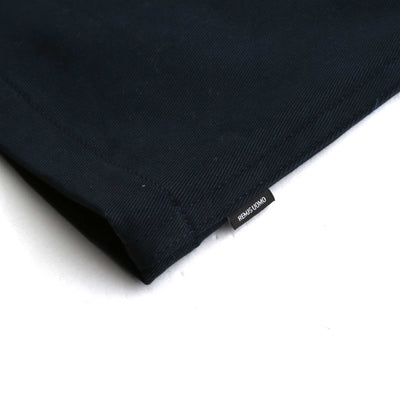 Remus Uomo Paolo Shacket in Navy Twill Logo Tab