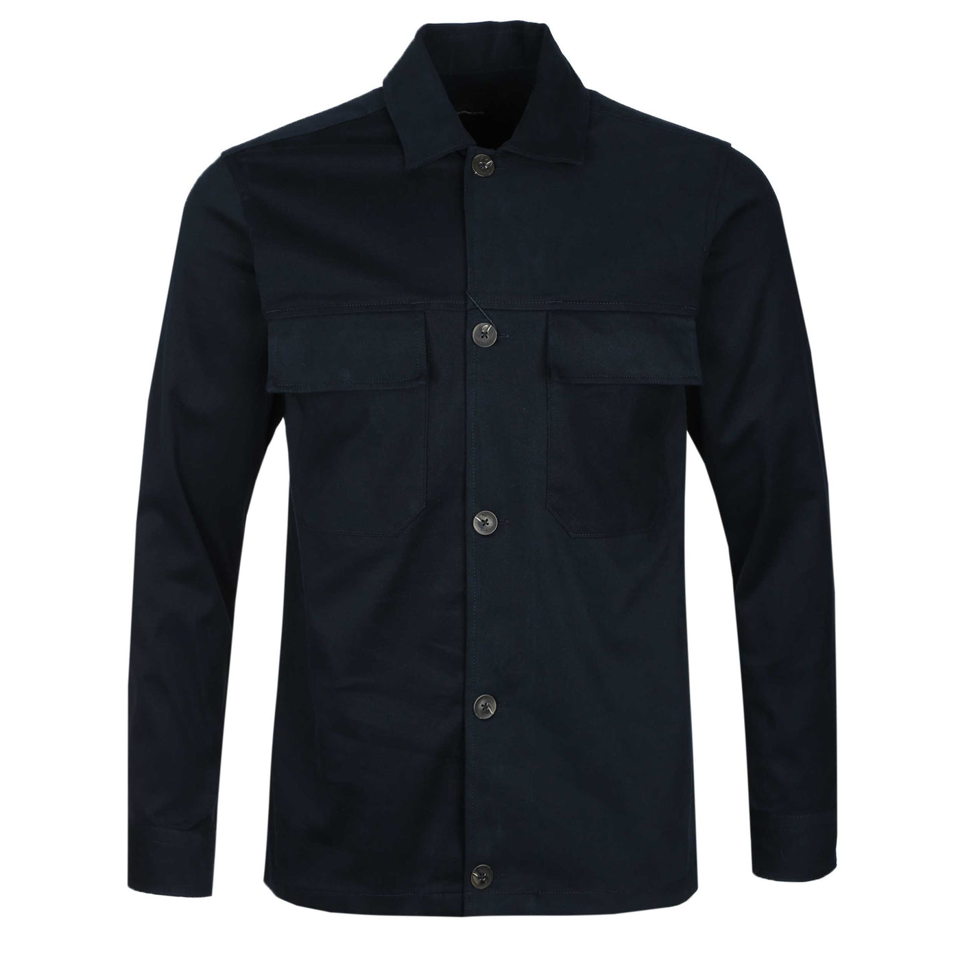 Remus Uomo Paolo Shacket in Navy Twill