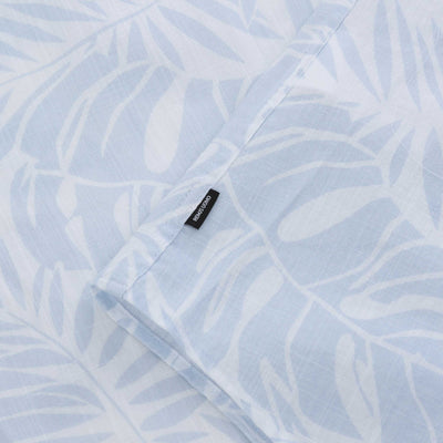 Remus Uomo Parker Floral Print Shirt in Sky Blue