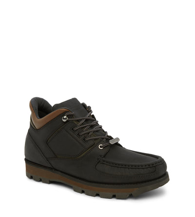 Rockport UMBWE Heritage Boot in Black Green Angle