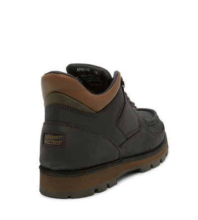 Rockport UMBWE Heritage Boot in Black Green Heel