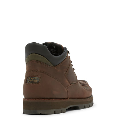 Rockport UMBWE Heritage Boot in Brown Green Heel