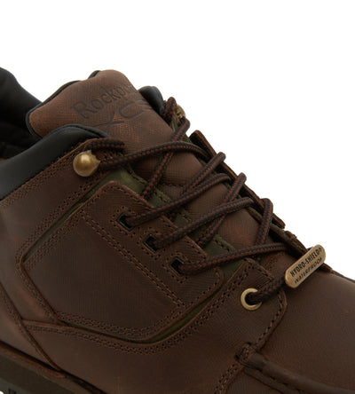 Rockport UMBWE Heritage Boot in Brown Green Laces