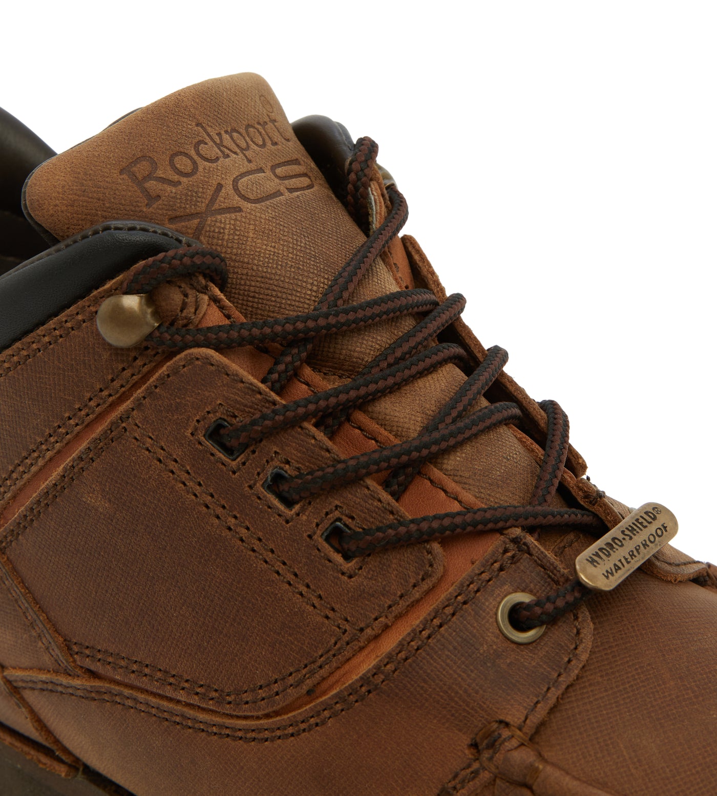 Rockport UMBWE Heritage Boot in Walnut Camel Laces