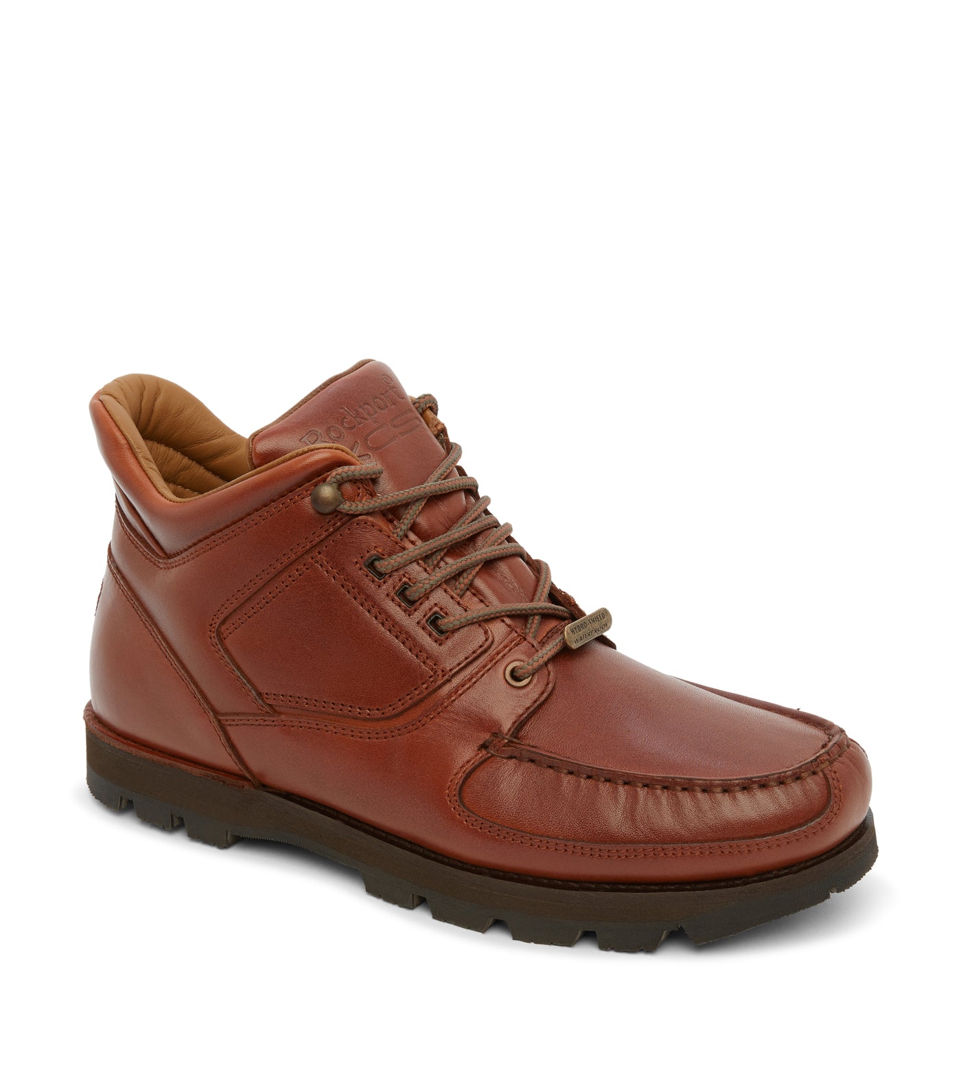 Rockport UMBWE Hiker Boot in Mahogany Angle