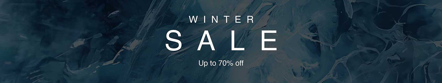 Winter sale up to 70% off