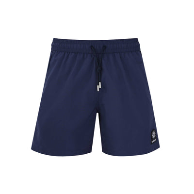 Sandbanks Badge Logo Swim Shorts in Navy