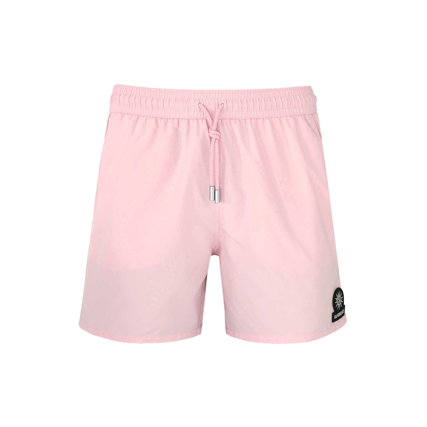 Sandbanks Badge Logo Swim Shorts in Pink