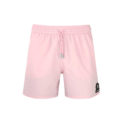 Sandbanks Badge Logo Swim Shorts in Pink