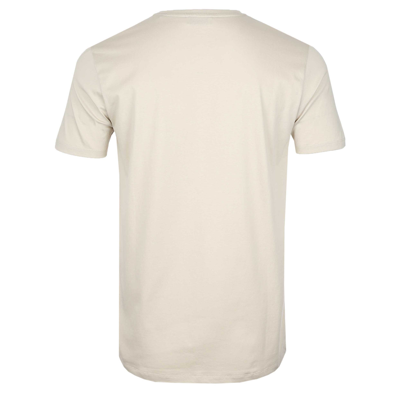 Sandbanks Badge Logo T Shirt in Stone Back