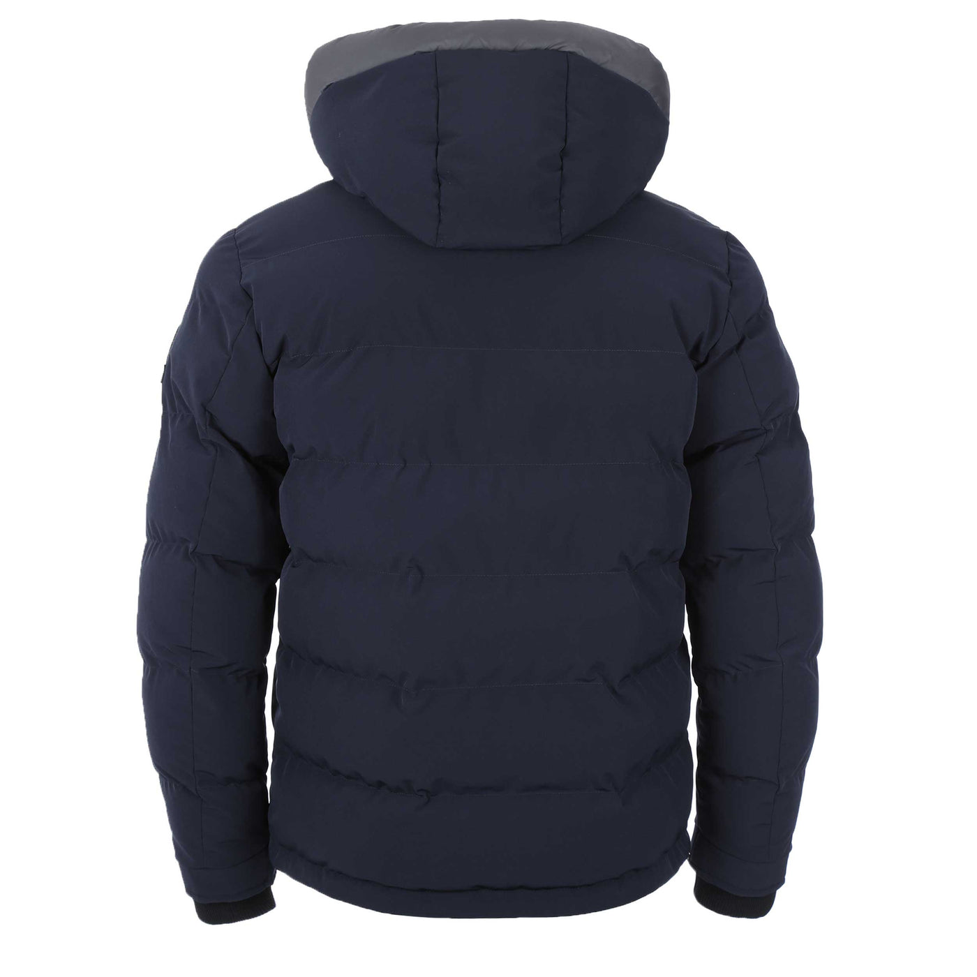 Sandbanks Banks Puffer Jacket in Navy Back