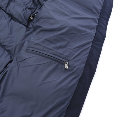 Sandbanks Haven Oversized Long Puffer Ladies Jacket in Navy Inside Pocket