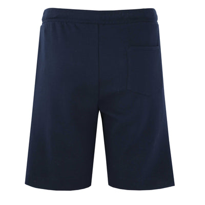 Sandbanks Interlock Shorts in Navy Back