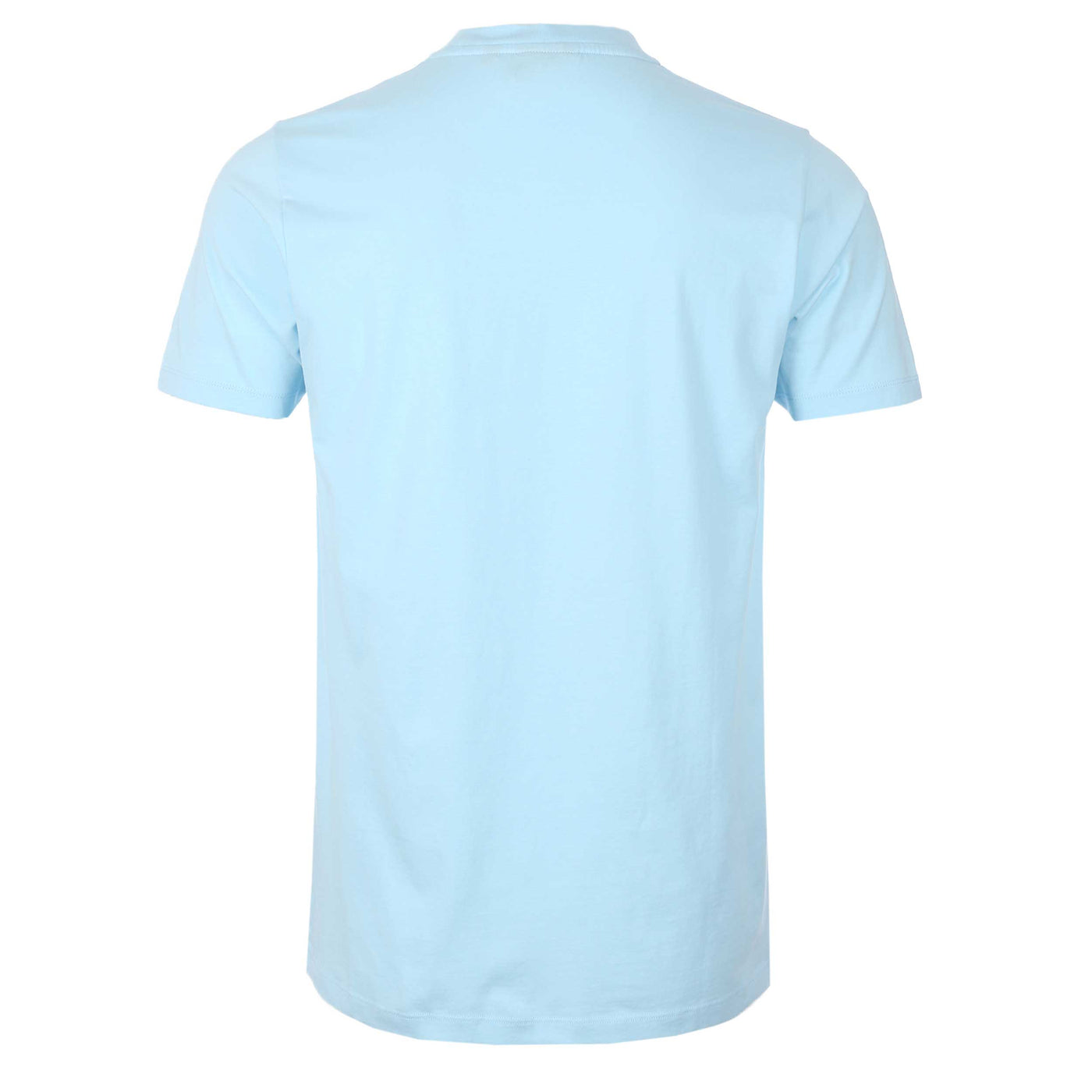 Sandbanks Logo Graphic T Shirt in Crystal Blue Back