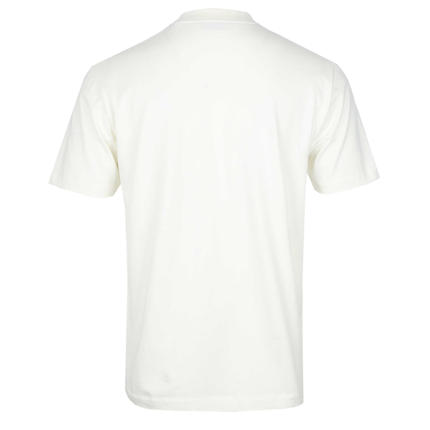 Sandbanks Relaxed Double Jersey T-Shirt in Natural Back
