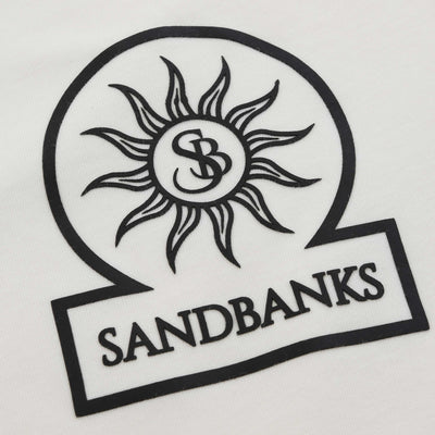 Sandbanks Relaxed Double Jersey T-Shirt in Natural Logo