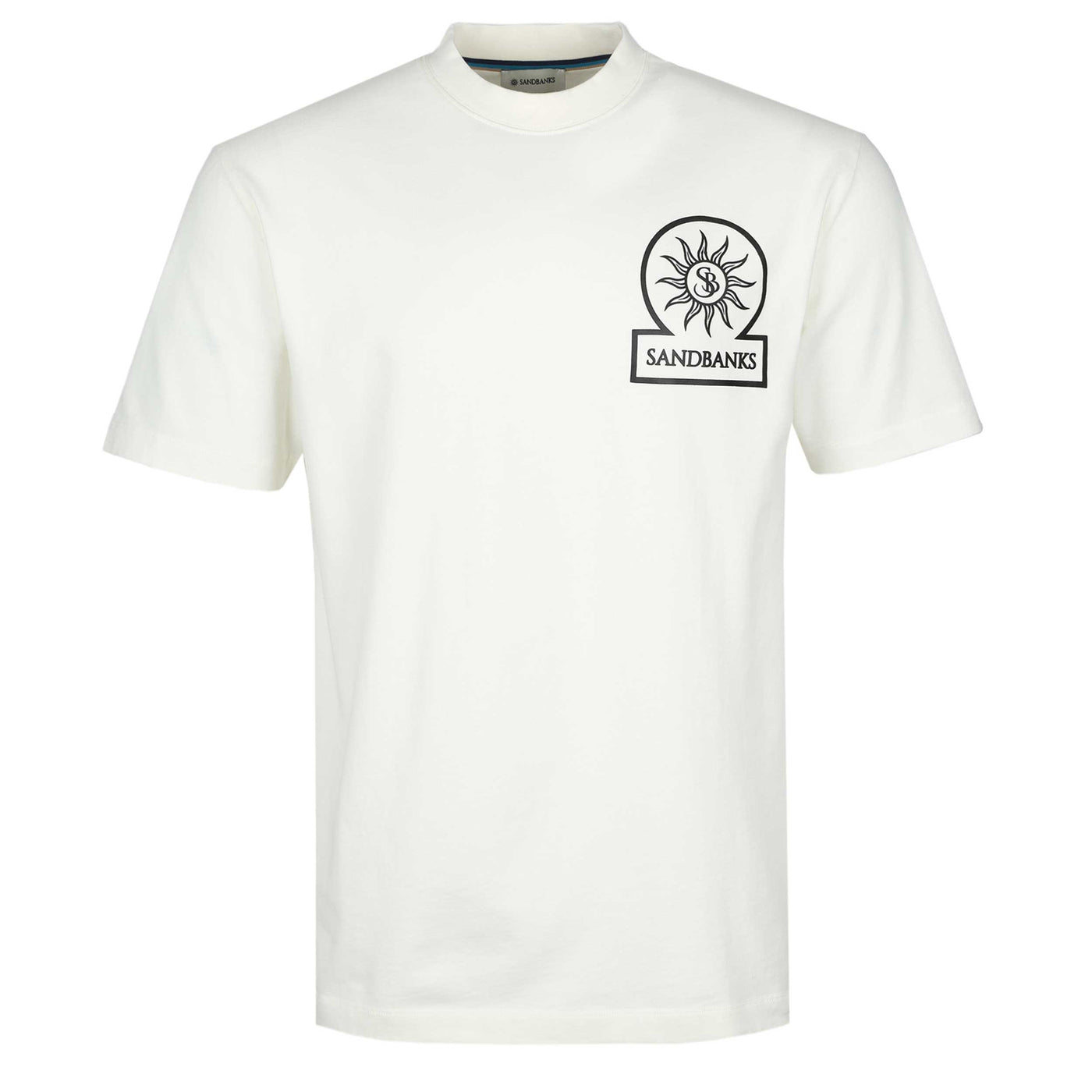 Sandbanks Relaxed Double Jersey T-Shirt in Natural Main