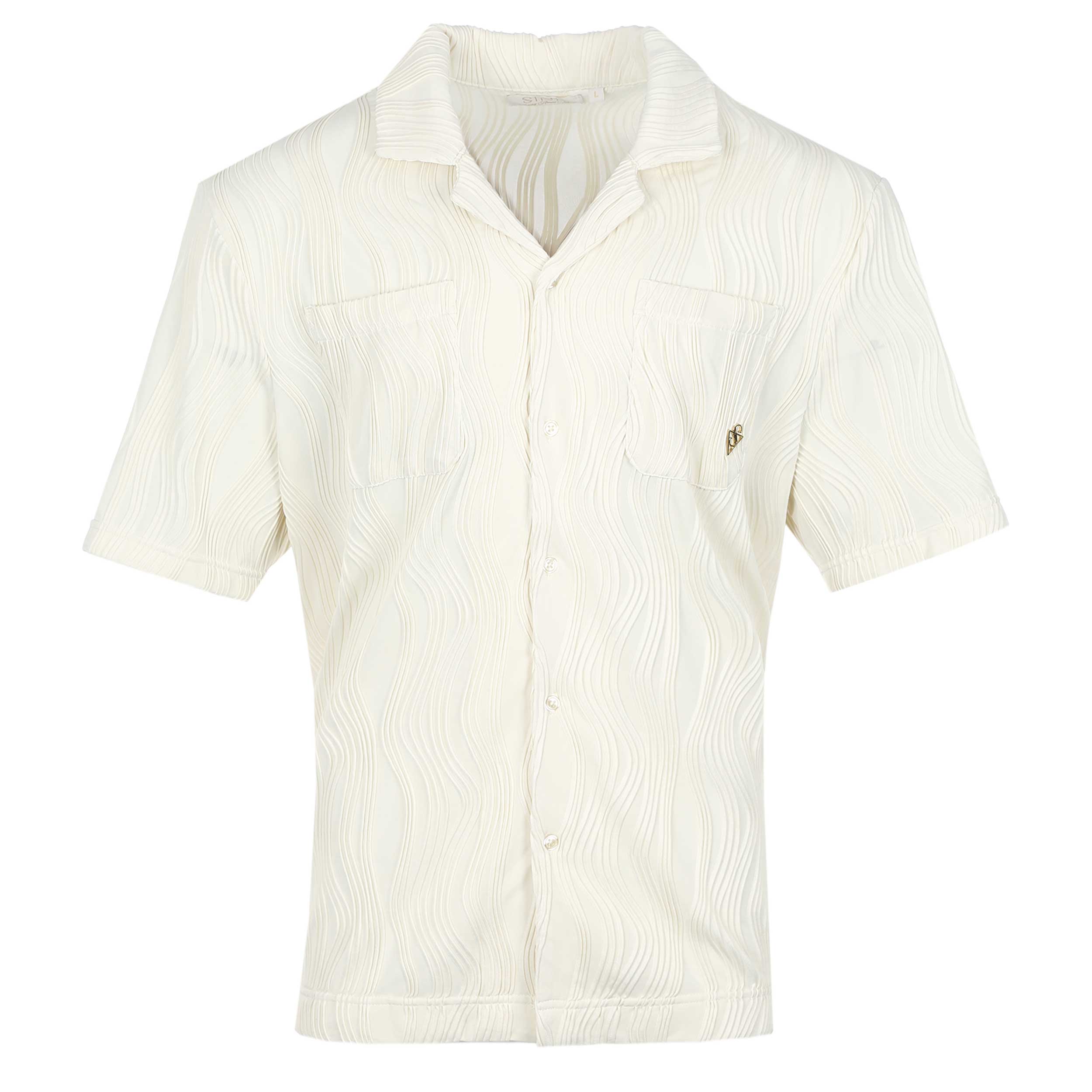 Sink Wave Shirt in Cream