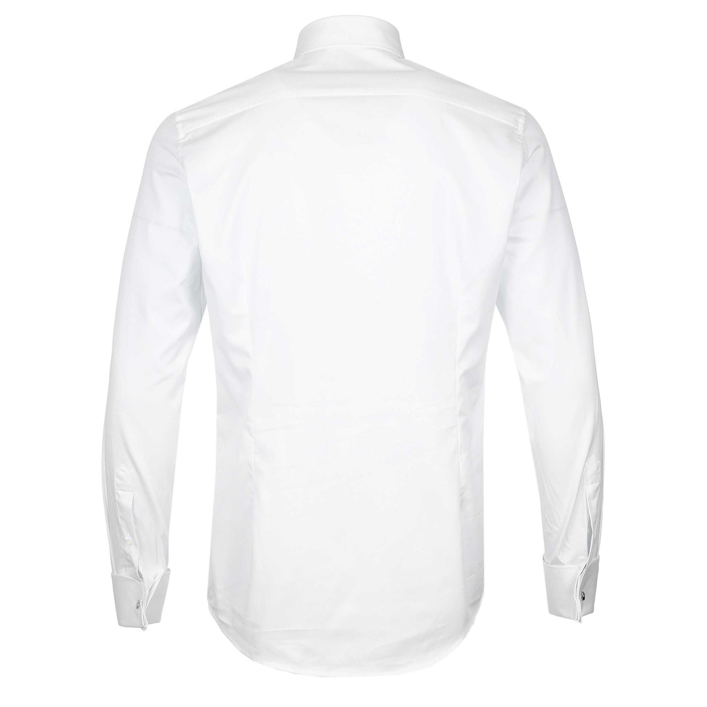Stenstroms Slimline Dinner Shirt in White Back