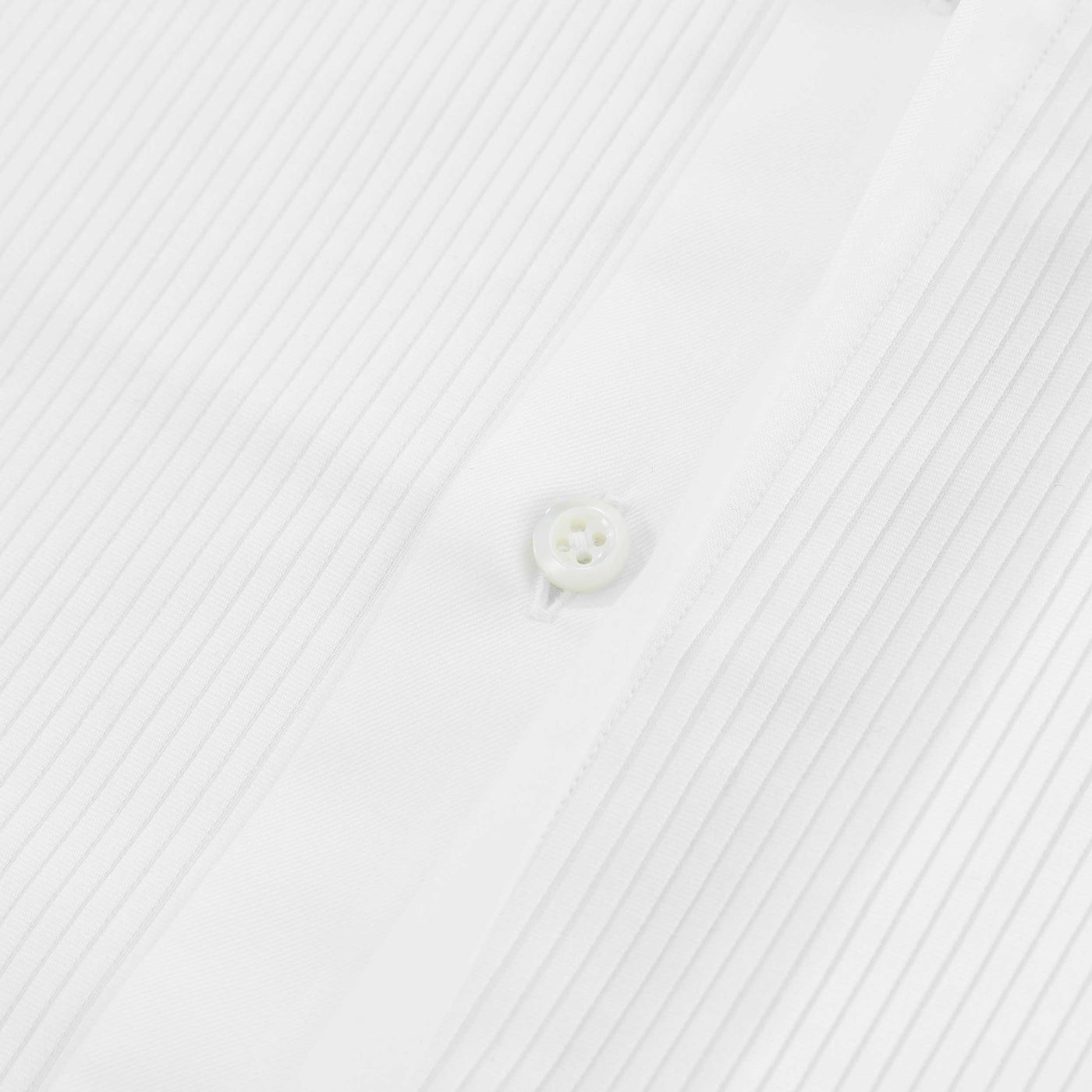 Stenstroms Slimline Dinner Shirt in White Button