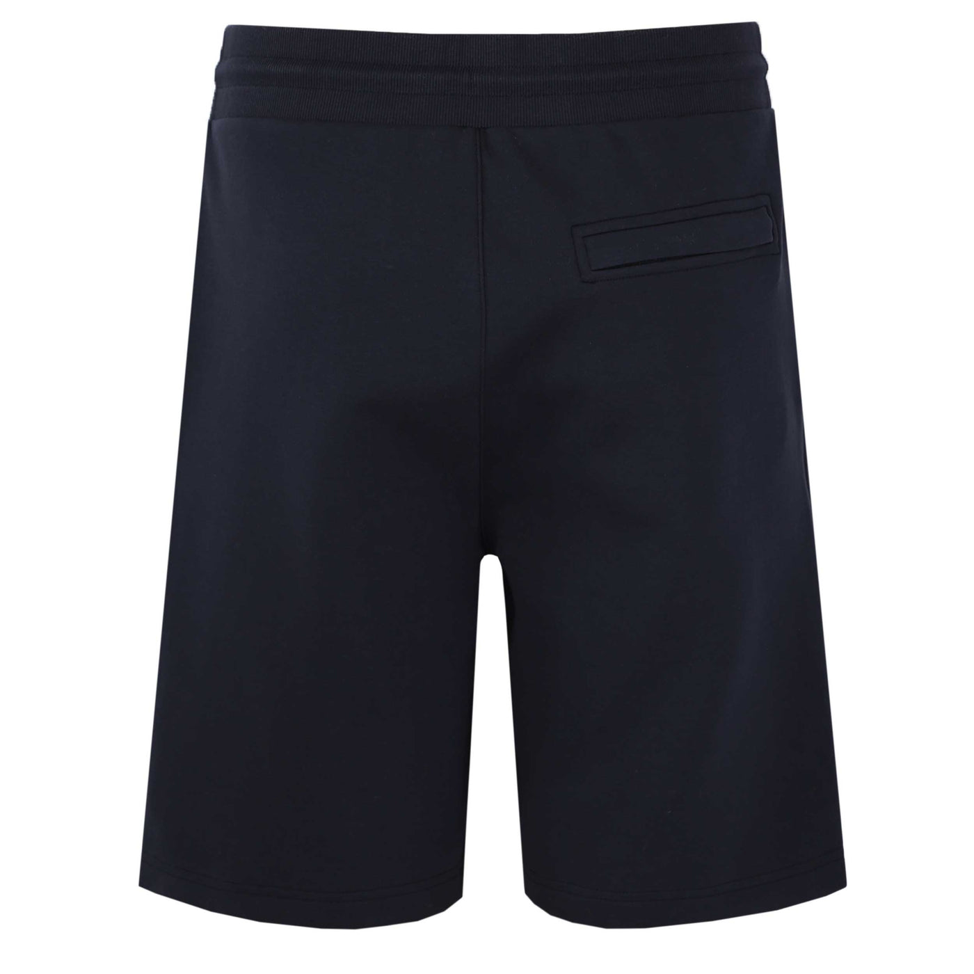 Thomas Maine Interlock Sweat Short in Navy Back