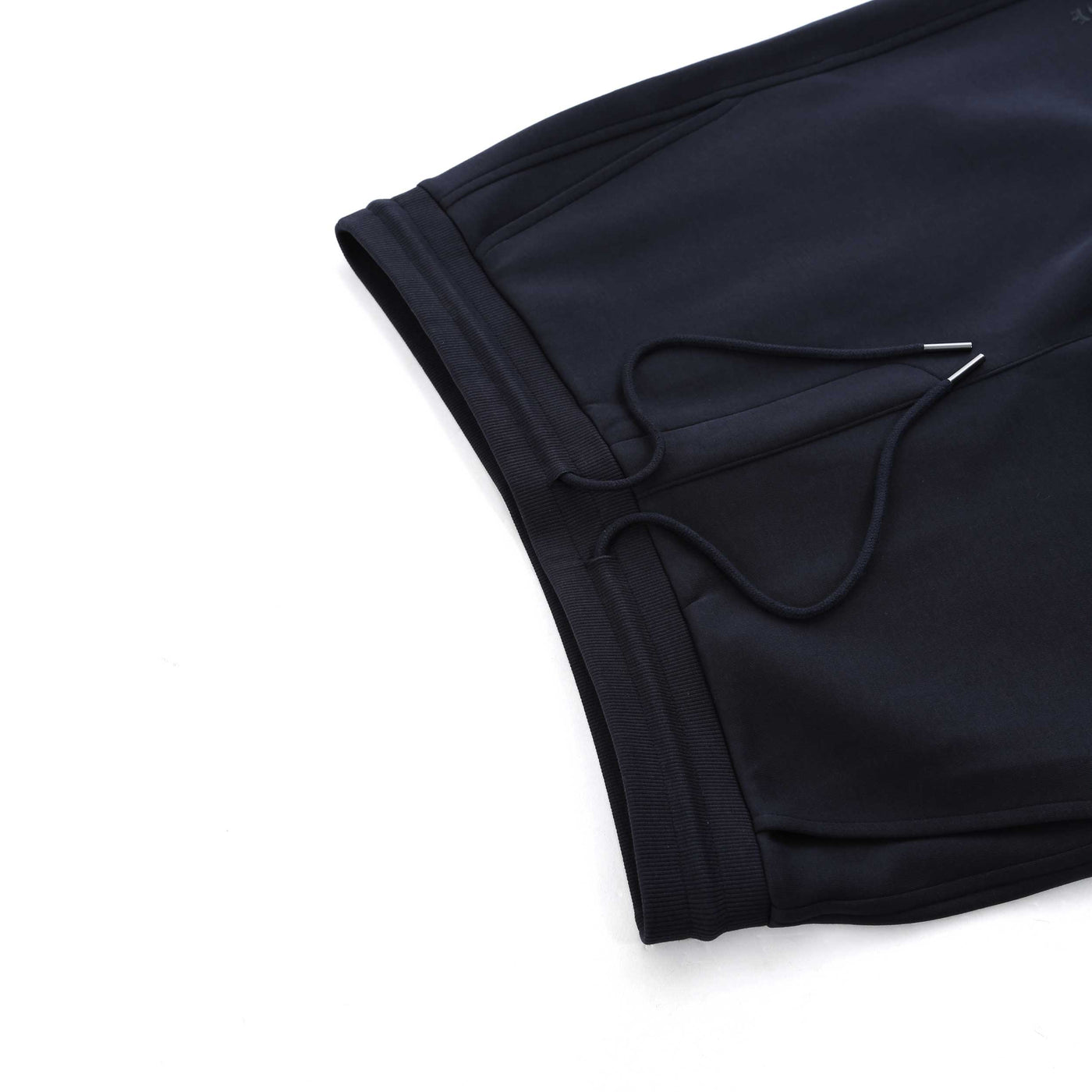 Thomas Maine Interlock Sweat Short in Navy Waistband