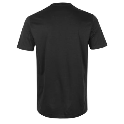 Thomas Maine Liquid Cotton Lux T-Shirt in Black Back