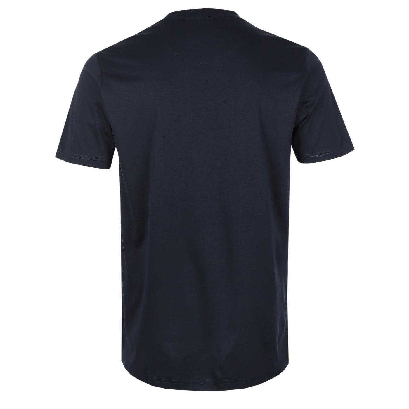 Thomas Maine Liquid Cotton Lux T-Shirt in Navy Back