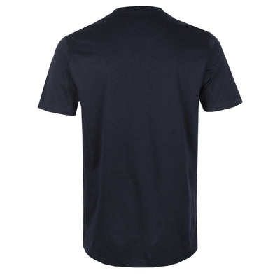 Thomas Maine Liquid Cotton Lux T-Shirt in Navy Back