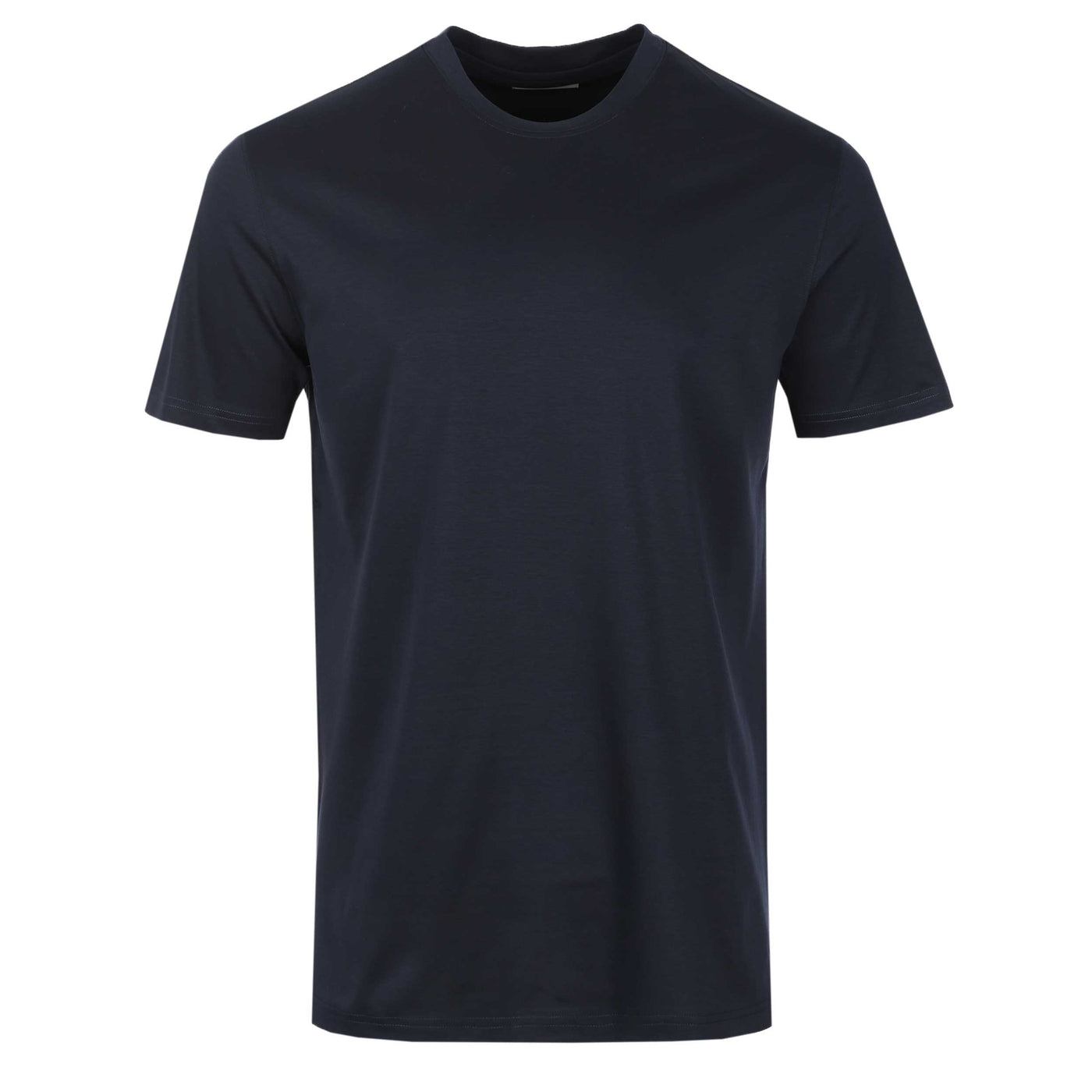 Thomas Maine Liquid Cotton Lux T-Shirt in Navy