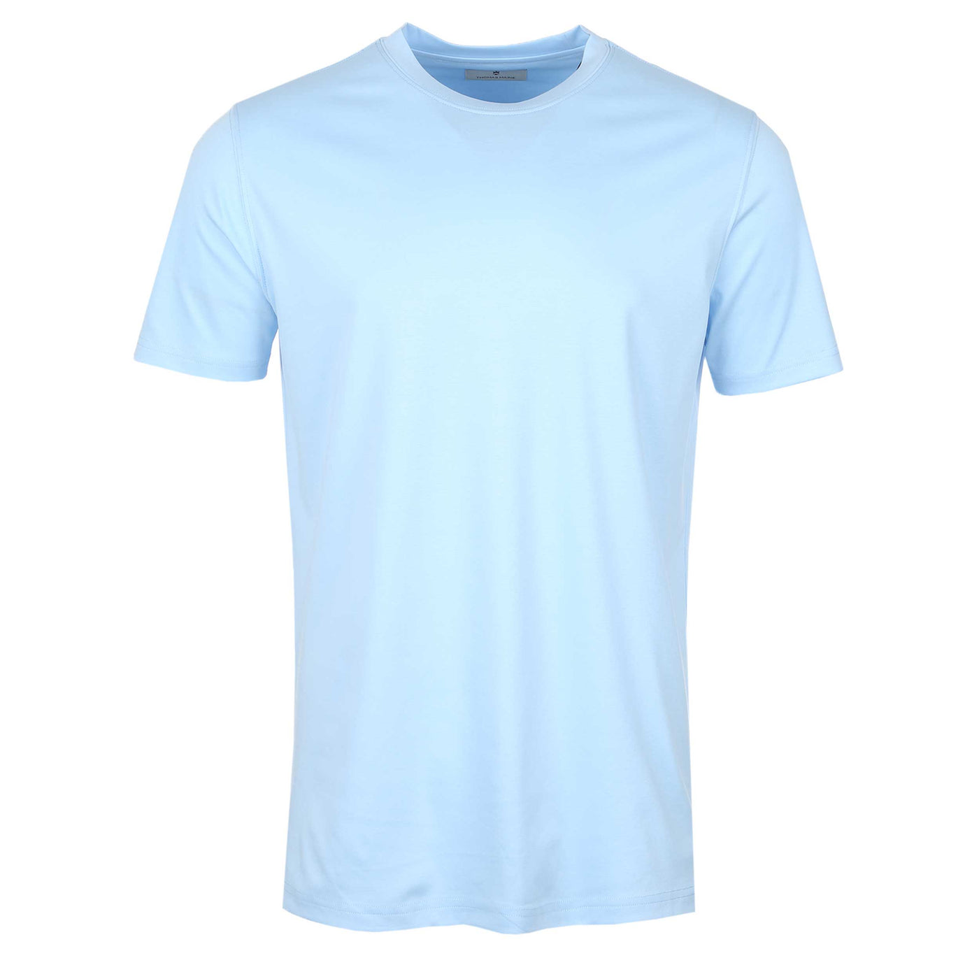 Thomas Maine Liquid Cotton Lux T-Shirt in Sky Blue