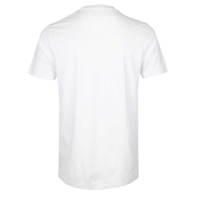 Thomas Maine Liquid Cotton Lux T-Shirt in White Back