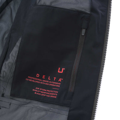 UBR Bullet Jacket in Black Night Details