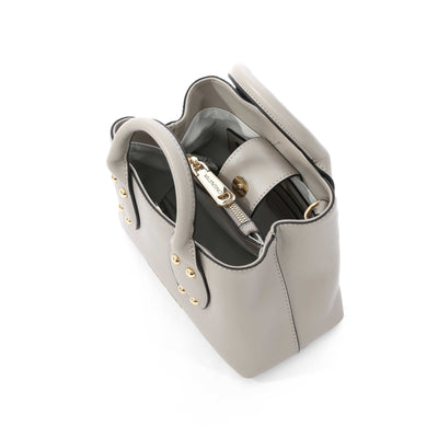 Valentino Bags Chamonix RE Mini Shopper Ladies Bag in Stone Fastening