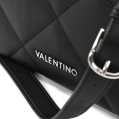 Valentino Bags Cold RE Ladies Shoulder Flap Bag in Black Logo