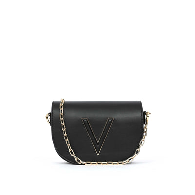 Valentino Bags Coney Ladies Shoulder Bag in Black Strap