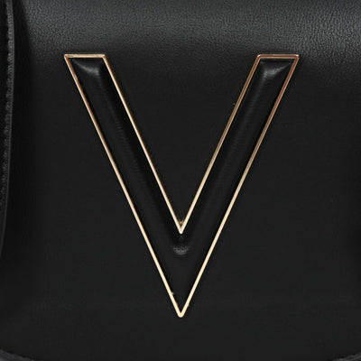 Valentino Bags Coney Ladies Shoulder Bag in Black Logo