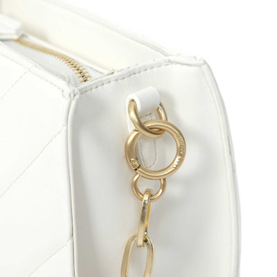 Valentino Bags Oaxaca Ladies Shoulder Bag in White Detail