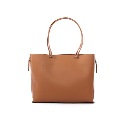 Valentino Bags Parka Ladies Tote Bag in Tan Cuoio Back