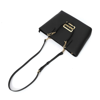 Valentino Bags Princesa Ladies Shopper Bag in Black Strap