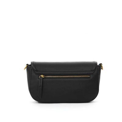 Valentino Bags Snowy RE Ladies Flap Bag in Black Back
