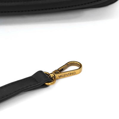 Valentino Bags Snowy RE Ladies Flap Bag in Black Clasp