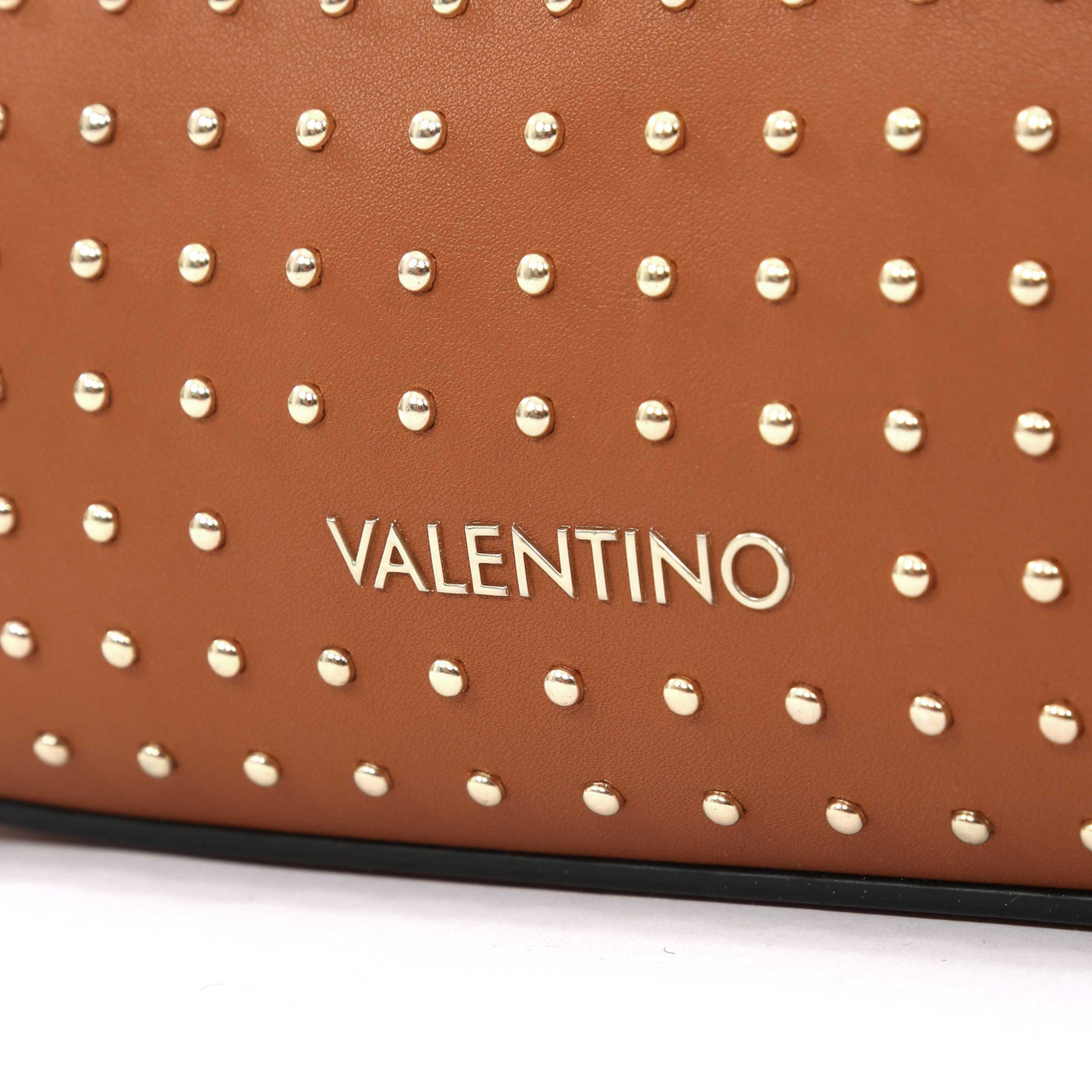 Valentino Bags Song Ladies Cross Body Bag in Cuoio Tan Logo