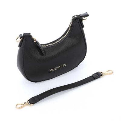 Valentino Bags Zero RE Ladies Shoulder Bag in Black Birdseye