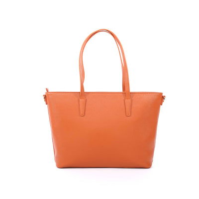 Valentino Bags Zero RE Ladies Tote Bag in Arancio Orange Back