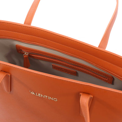 Valentino Bags Zero RE Ladies Tote Bag in Arancio Orange Inside