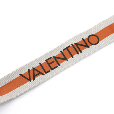 Valentino Bags Zero RE Ladies Tote Bag in Arancio Orange Strap Logo