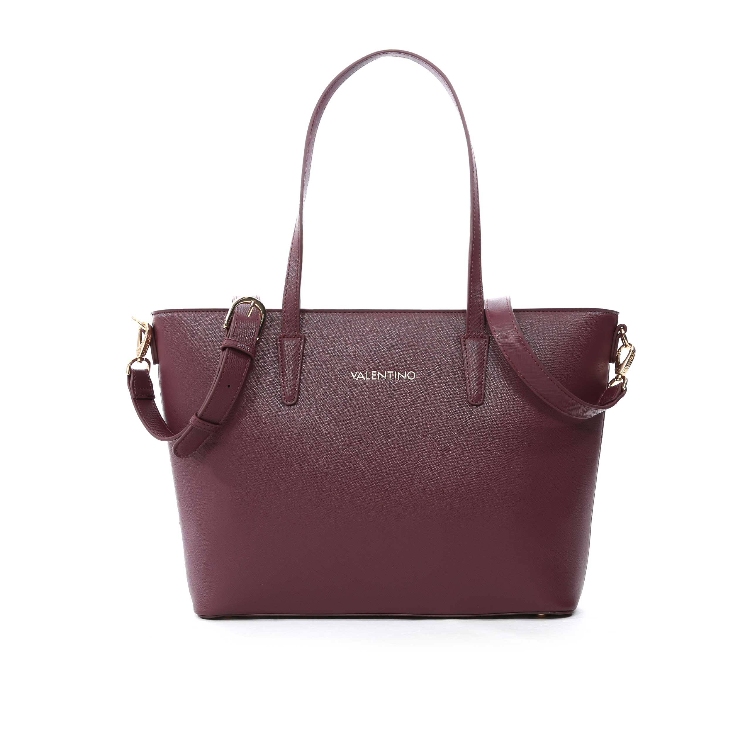 Valentino Bags Zero RE Tote Shopper Bag in Plum