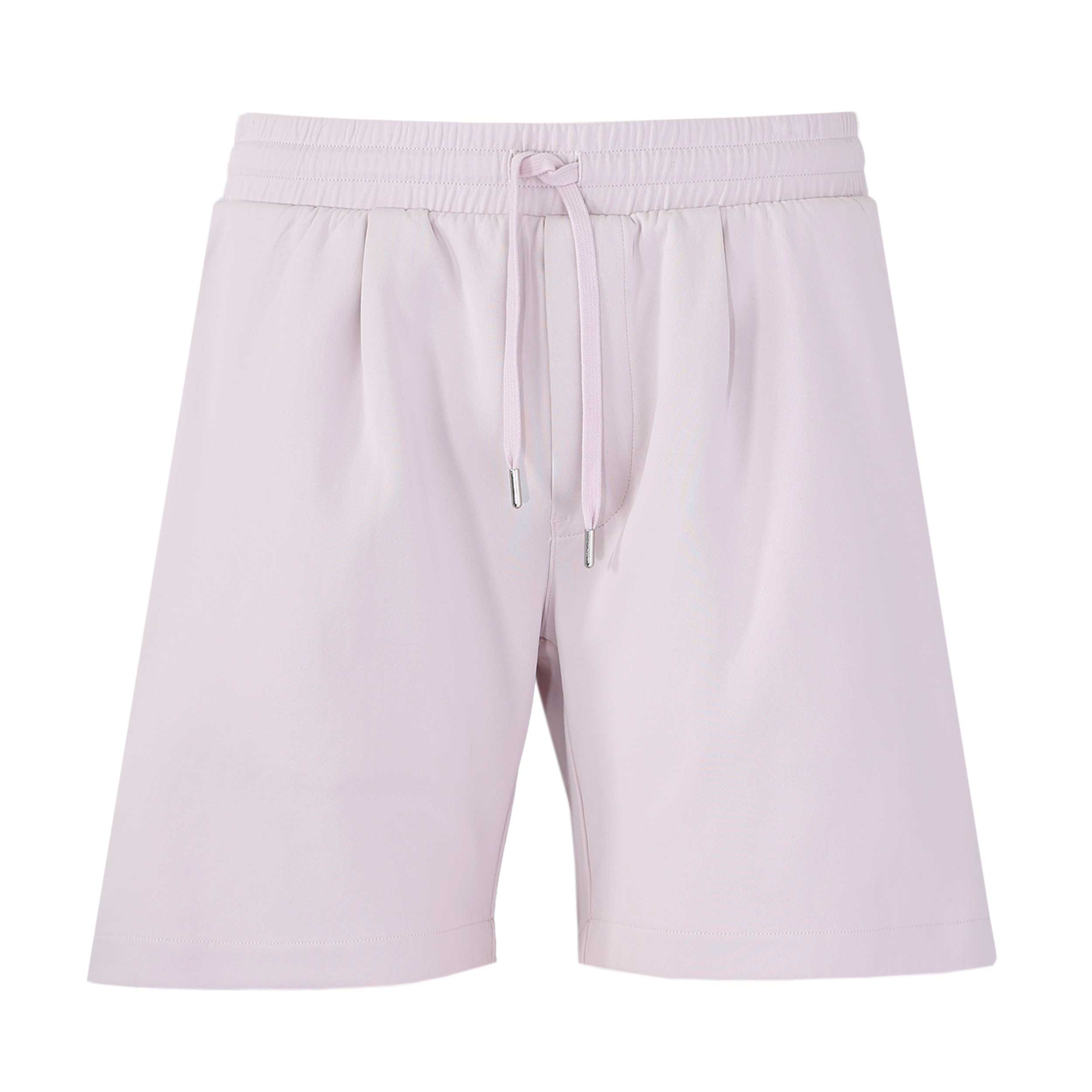 Wahts Hayden Luxury Cotton Sweat Short in Grey Lilac