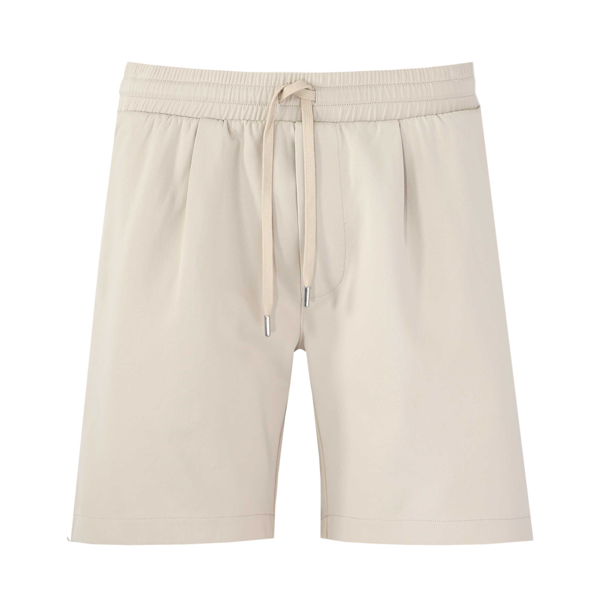 Wahts Hayden Luxury Cotton Sweat Short in Light Sand